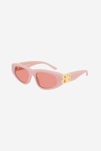 Balenciaga pink cat-eye BB sunglasses - Lux Studios