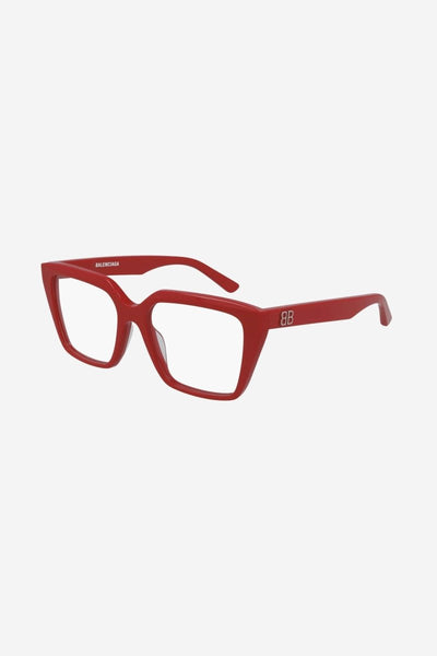 Balenciaga red cat eye frame - Lux Studios