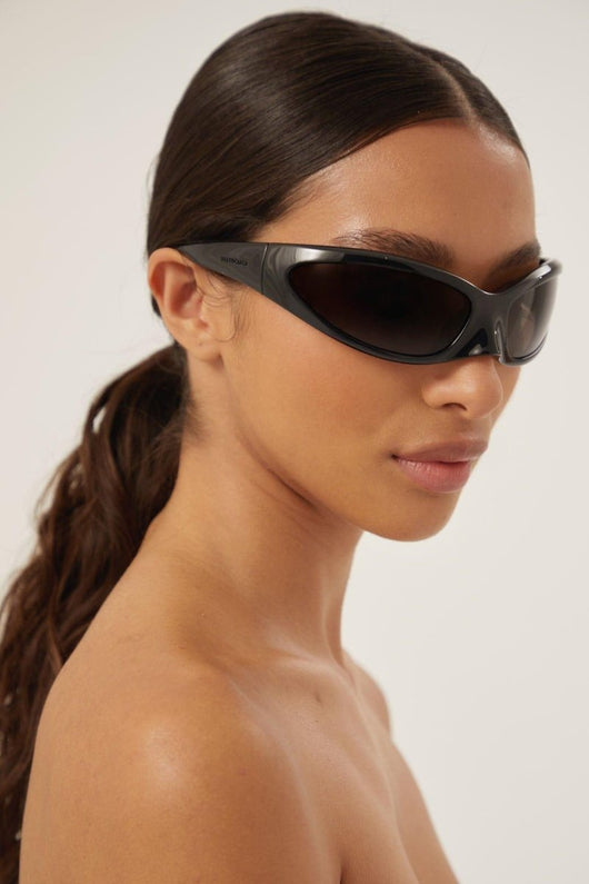 Balenciaga Skin Cat sunglasses in black - Lux Studios