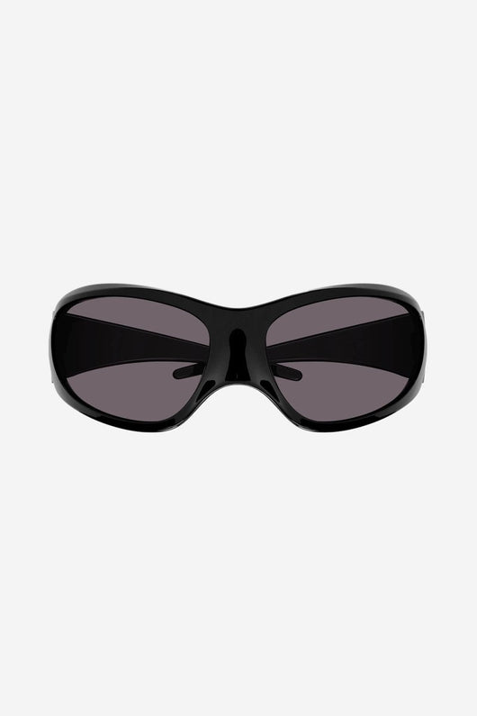 Balenciaga Skin XXL Cat sunglasses in black - Lux Studios