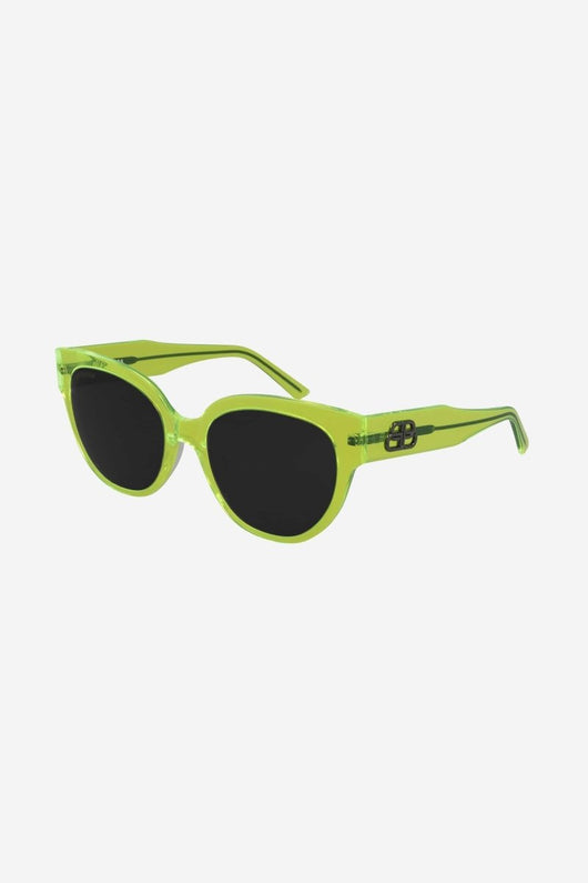 Balenciaga ultra slim yellow fluor sunglasses - Lux Studios