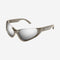 Balenciaga Xpander silver BB0202s-002 wrap around sunglasses