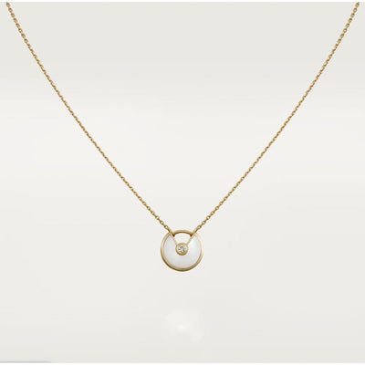 AMULETTE ROSE GOLD MOP NECKLACE