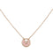AMULETTE ROSE GOLD PINK MOP NECKLACE