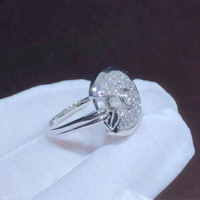 AMULETTE RING SILVER FULL DIAMOND
