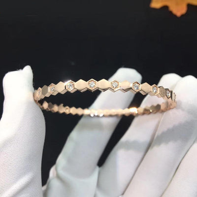 BEE LOVE ROSE GOLD DIAMOND BRACELET