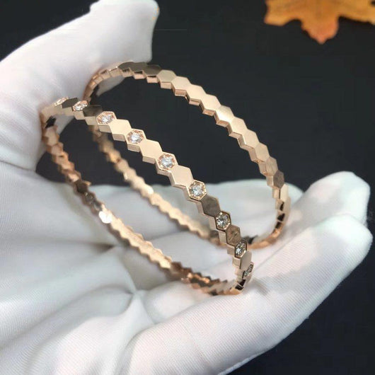 BEE LOVE ROSE GOLD DIAMOND BRACELET