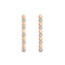 BEE LOVE ROSE GOLD DIAMOND LONG EARRINGS