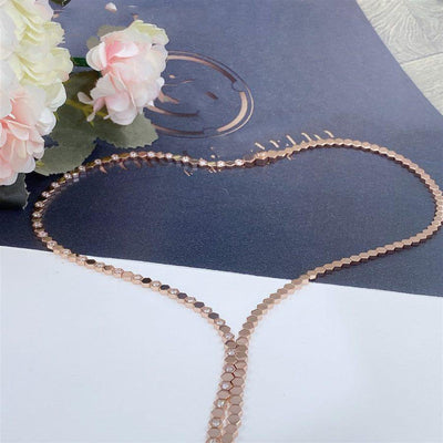BEE LOVE NECKLACE ROSE GOLD DIAMOND