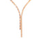 BEE LOVE NECKLACE ROSE GOLD DIAMOND