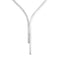 BEE LOVE SILVER DIAMOND NECKLACE