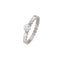 BEE LOVE RING SILVER 1 DIAMOND