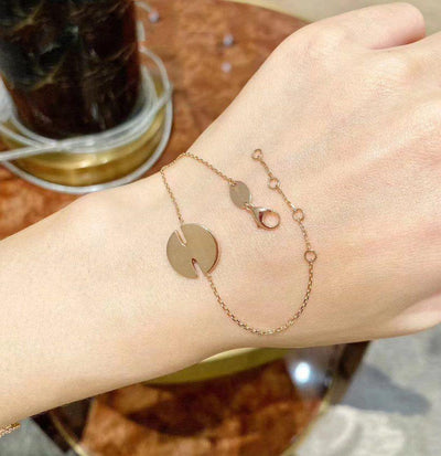 JEUX DE BRACELET MOP ROSE GOLD DIAMONDS