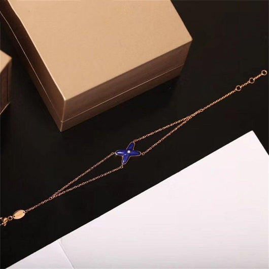 JEUX BRACELET AGATE ROSE GOLD 1 DIAMOND