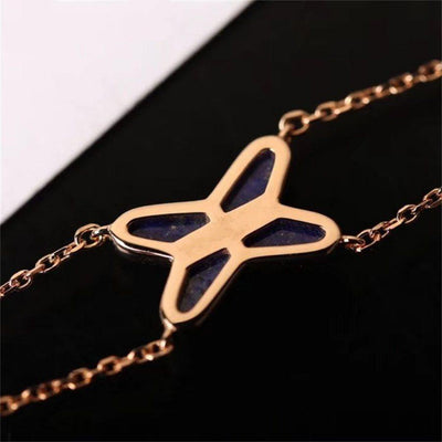 JEUX BRACELET AGATE ROSE GOLD 1 DIAMOND