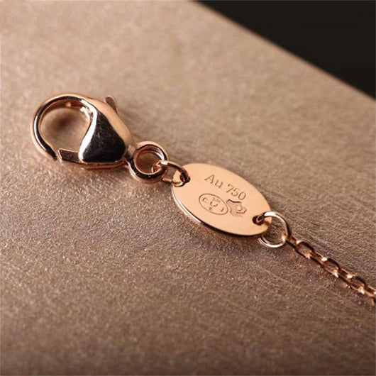 JEUX BRACELET AGATE ROSE GOLD 1 DIAMOND