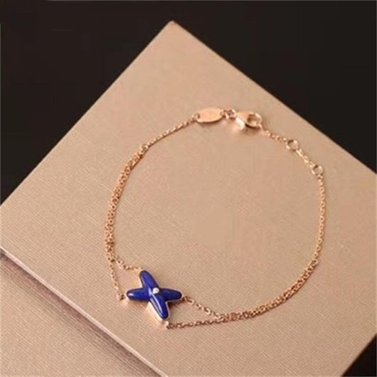 JEUX BRACELET AGATE ROSE GOLD 1 DIAMOND