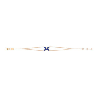 JEUX BRACELET AGATE ROSE GOLD 1 DIAMOND