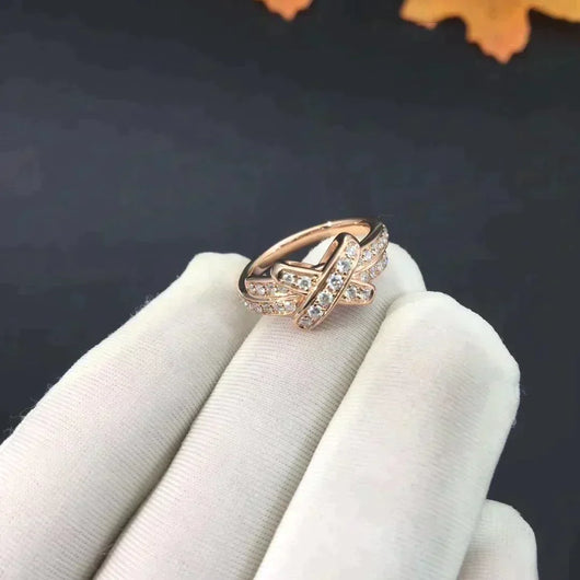JEUX DE RING ROSE GOLD DIAMOND