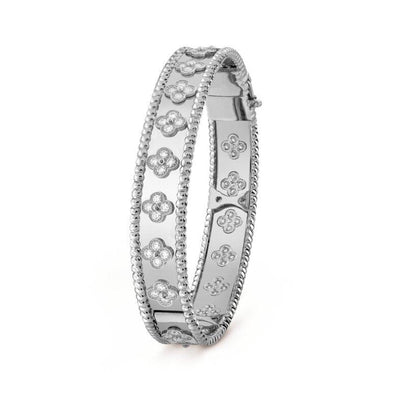 Clover Bangle | Silver - Lux Studios