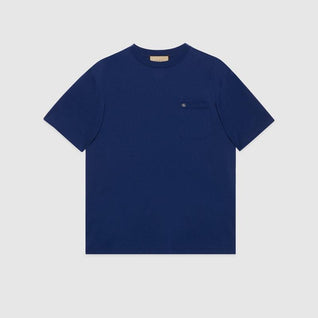 Cotton jersey T-shirt with Double G