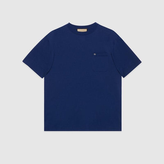 Cotton jersey T-shirt with Double G - Lux Studios