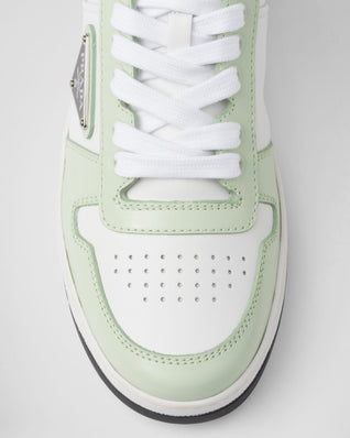 Downtown leather and rubber sneakers