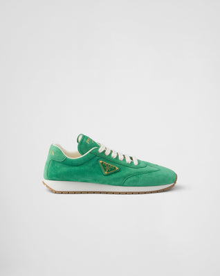 Suede rubber sneakers
