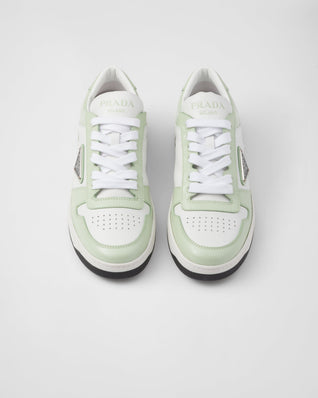 Downtown leather and rubber sneakers
