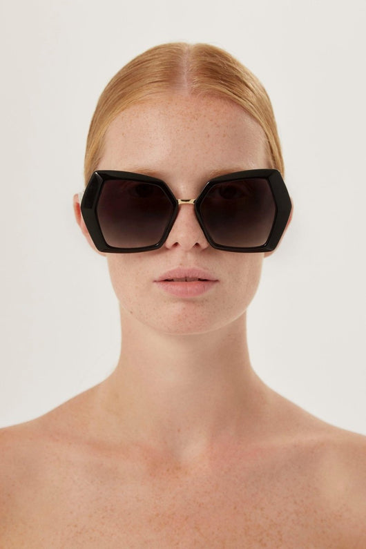 Dolce&Gabbana black butterfly sunglasses - Lux Studios