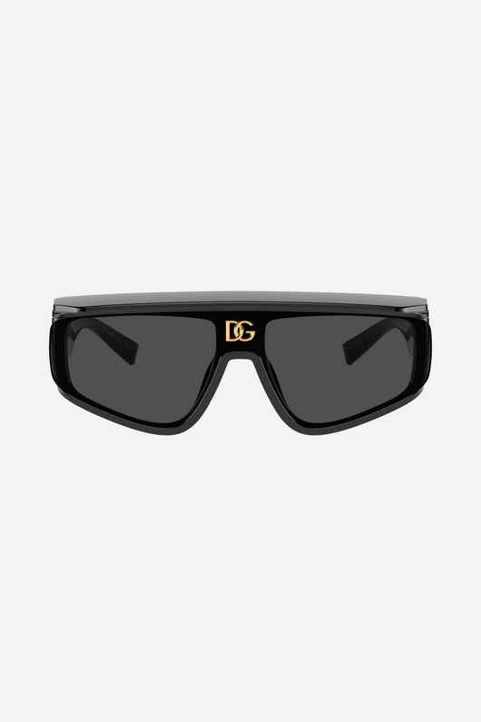 Dolce&Gabbana black mask featuring DG logo - Lux Studios