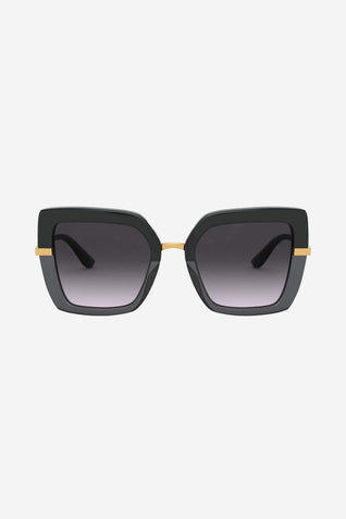 Dolce&Gabbana cat eye double colored sunglasses