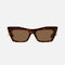 Dolce&Gabbana cat-eye havana logo sunglasses