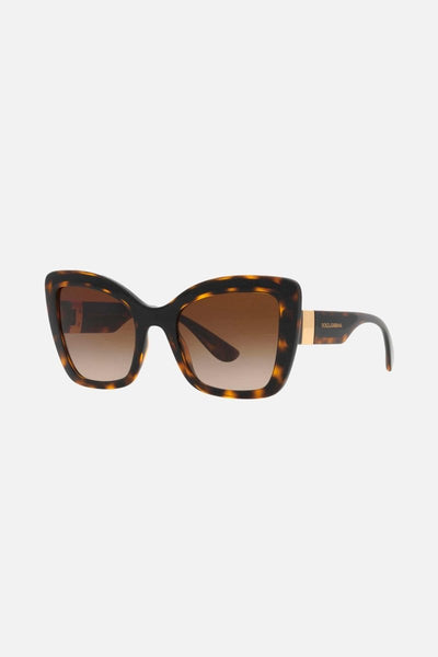 Dolce&Gabbana cat eye havana sunglasses - Lux Studios