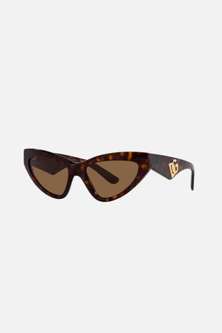 Dolce&Gabbana cat-eye havana sunglasses