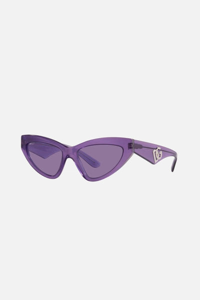 Dolce&Gabbana cat-eye purple sunglasses - Lux Studios