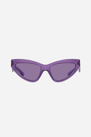 Dolce&Gabbana cat-eye purple sunglasses