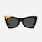 Dolce&Gabbana cat-eye with gold detail sunglasses