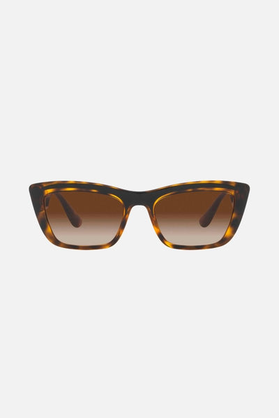 Dolce&Gabbana havana cat eye sunglasses - Lux Studios