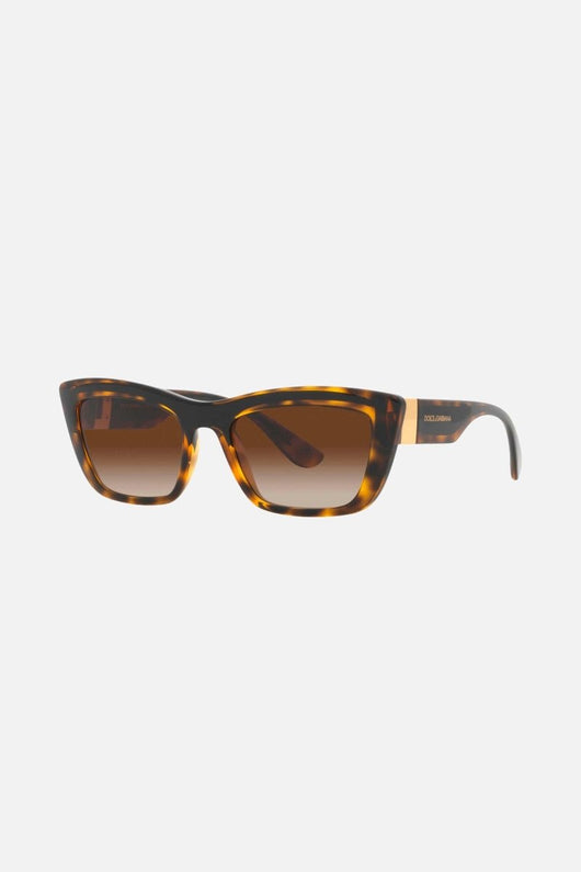 Dolce&Gabbana havana cat eye sunglasses - Lux Studios