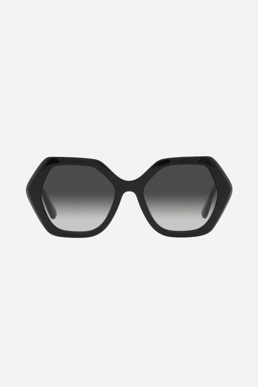 Dolce&Gabbana hexagonal black sunglasses - Lux Studios