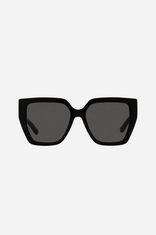 Dolce&Gabbana over black cat-eye sunglasses
