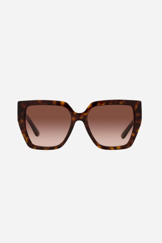 Dolce&Gabbana over havana cat-eye sunglasses