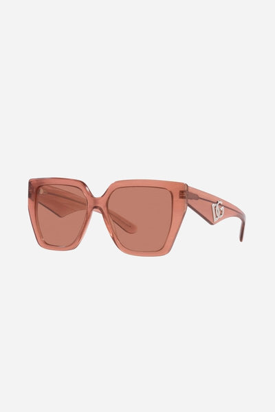 Dolce&Gabbana over nude cat-eye sunglasses - Lux Studios