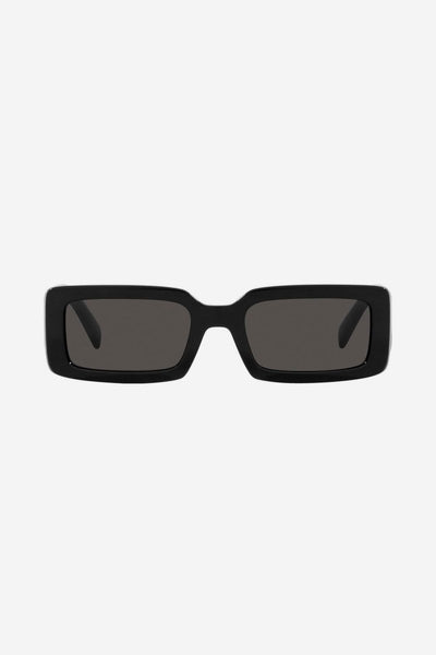 Dolce&Gabbana rectangular with white logo sunglasses - Lux Studios
