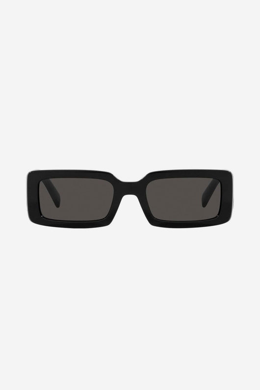Dolce&Gabbana rectangular with white logo sunglasses - Lux Studios