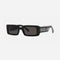 Dolce&Gabbana rectangular with white logo sunglasses
