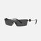 Dolce&Gabbana rimless grey sunglasses