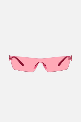 Dolce&Gabbana rimless pink sunglasses