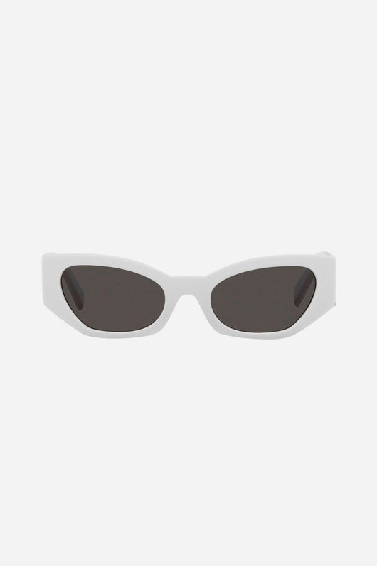 Dolce&Gabbana white cat-eye sunglasses - Lux Studios